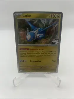 101/132 Latios Prize Pack Series 8 Stamped Pokemon TCG Mega Cosmos Holo - Image 1