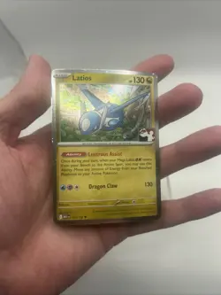 101/132 Latios Prize Pack Series 8 Stamped Pokemon TCG Mega Cosmos Holo - Image 4