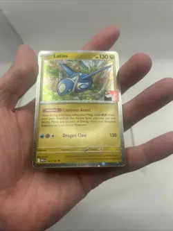 101/132 Latios Prize Pack Series 8 Stamped Pokemon TCG Mega Cosmos Holo - Image 5