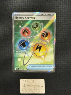 Pokemon Perfect Order - Energy Recycler - 108/088 - Full Art Rare - M/NM - Image 1