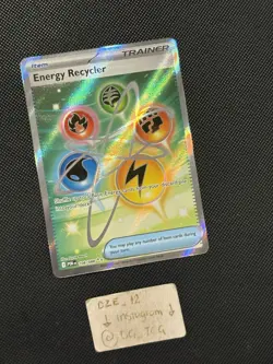 Pokemon Perfect Order - Energy Recycler - 108/088 - Full Art Rare - M/NM - Image 3