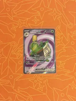 Pokemon Twilight Masquerade SV06 FA Sinistcha ex 189 Ultra Rare NM - Image 1