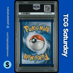 2019 POKEMON SM BS PROMO TAG TEAM TIN #SM169 EEVEE & SNORLAX GX TAG TEAM PSA 9 - Image 2