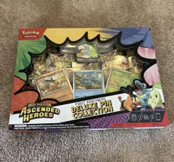 Pokemon TCG Ascended Heroes First Partner Deluxe Pin Collection Box | New - Image 1