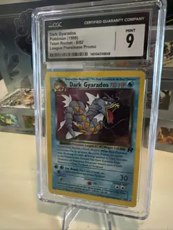 Dark Gyarados Pokemon 1999 Team Rocket 8/82 Team Rocket Prerelease Promo Gcg 9 - Image 2