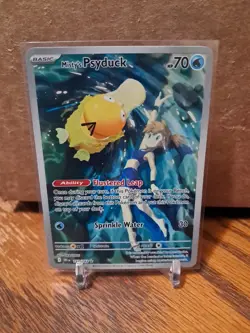 Pokemon TCG #193/182 Misty’s Psyduck Illustration Rare Sv10: Destined Rivals NM - Image 1