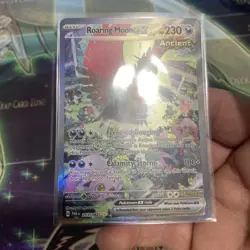 Roaring Moon EX 251/182SV04: Paradox Rift Holo Pokemon NM TCG SIR - Image 3