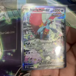 Roaring Moon EX 251/182SV04: Paradox Rift Holo Pokemon NM TCG SIR - Image 5