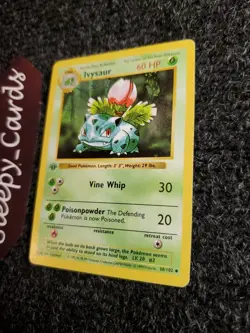 Pokemon TCG: Base Set 1st Edition Shadowless Uncommon: Ivysaur 30/102 NM - Image 2