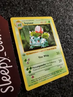 Pokemon TCG: Base Set 1st Edition Shadowless Uncommon: Ivysaur 30/102 NM - Image 3