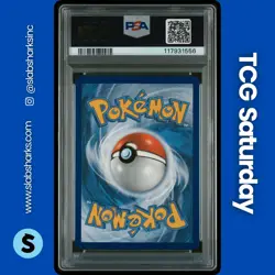 2019 POKEMON SM BS PROMO TAG TEAM TIN #SM167 CELEBI & VENUSAUR GX TAG TEAM PSA 9 - Image 2