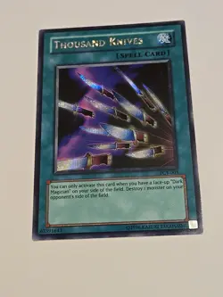 Yugioh Thousand Knives PCY-003 Parallel Secret Rare MP - Image 3