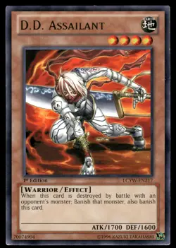 D.D. Assailant LCYW-EN217 Yugi's World Yu-Gi-Oh 1st Edition NM - Image 1