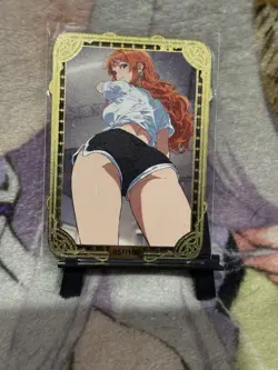 GODDESS STORY LSP #057/100 NAMI ONE PIECE GOLD METAL ANIME CARD - Image 2