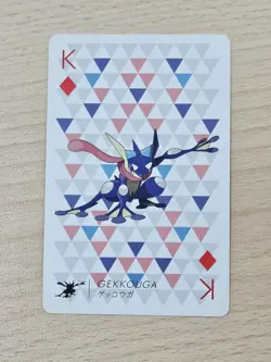 GRENINJA 2013 Japanese Pokemon Yveltal X&Y Y Deck Poker Playing Card - Image 2