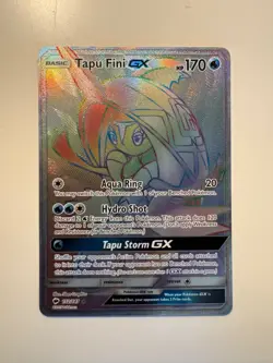 Pokemon Card • Tapu Fini GX • Burning Shadows 152/147 • Secret Rare • ENG • MINT - Image 1