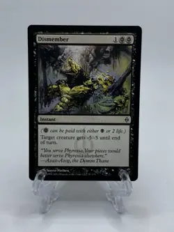 Dismember - New Phyrexia - MTG - UNC - Magic The Gathering - Image 1