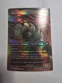Amarant Coral (Borderless) Commander: Final Fantasy Foil - Image 1