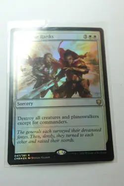 MTG Slash the Ranks x1-foil -Commander Legends-Lightly Played - Image 1
