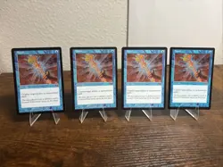 4x Annul Urza's Saga Set Regular MTG NM to LP - Image 1