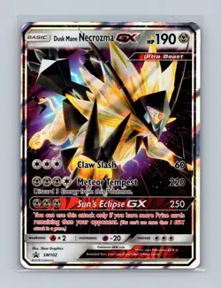 Dusk Mane Necrozma GX - SM102 SM102 Holo Promo Sun & Moon Promo Pokemon MP - Image 1