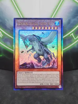 Yugioh Asian English Gameciel, the Sea Turtle Kaiju ES01-AE009 Ultimate Rare NM - Image 1