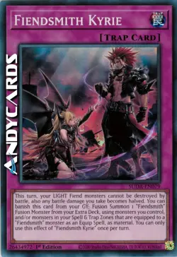 FIENDSMITH KYRIE • (Demonefabbro Kyrie) • Super R • SUDA EN079 • 1Ed • Yugioh! - Image 1