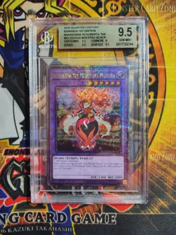 Yu-Gi-Oh! Schuberta the Melodious Maestra Quarter Century Secret Rare BGS 9.5 - Image 1