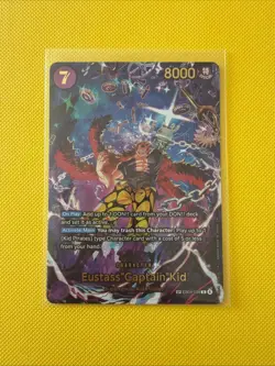 One Piece Card Tcg EB04-039 Eustass Captain Kid SP OP14 English Mint - Image 1