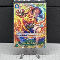 One Piece TCG Monkey.D.Luffy OP13-118 SEC Carrying On His Will ENGLISH NM Secret - Image 1