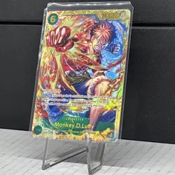 One Piece TCG Monkey.D.Luffy OP13-118 SEC Carrying On His Will ENGLISH NM Secret - Image 2