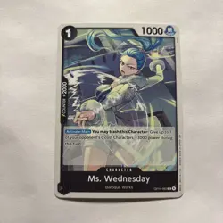 Ms. Wednesday OP14-083 The Azure Sea's Seven One Piece - Image 1