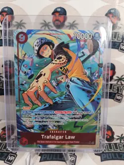 Trafalgar Law - OP14-009 (Alternate Art) OP14-009 The Azure Sea's Seven Foil NM - Image 1