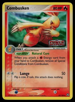 Pokemon Card - Combusken Power Keepers 29/108 Uncommon Reverse Holo STAMPED - Image 1