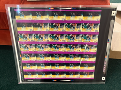 POKEMON THE FIRST MOVIE MEWTWO STRIKES BACK UNCUT LENTICULAR CARD SET PIKACHU - Image 1