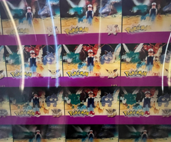 POKEMON THE FIRST MOVIE MEWTWO STRIKES BACK UNCUT LENTICULAR CARD SET PIKACHU - Image 3