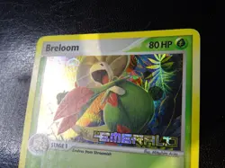 Pokemon Card- Breloom Emerald 22/106 Uncommon Reverse Holo Stamped mp - Image 2