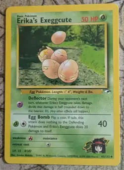 Lot of 15 Pokemon Cards - GYM CHALLENGE and GYM HEROS Erika Theme Set - Image 2