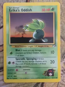 Lot of 15 Pokemon Cards - GYM CHALLENGE and GYM HEROS Erika Theme Set - Image 4