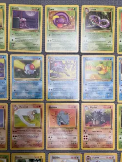 LP Pokemon - Jungle & Fossil Common & Uncommon Cards - No Duplicates - 52 Cards - Image 4