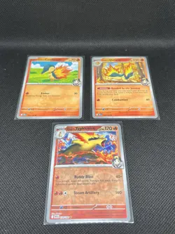 Pokemon TCG DRI Fire Starter Lot Cyndaquil Quilava Typhlosion Torchic Cards - Image 2
