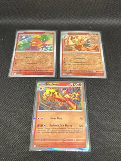 Pokemon TCG DRI Fire Starter Lot Cyndaquil Quilava Typhlosion Torchic Cards - Image 3