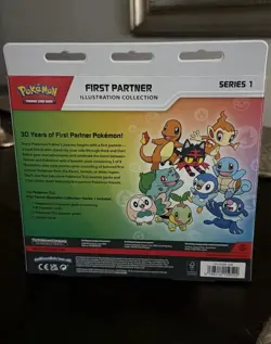 Pokemon TCG First Partner Illustration Collection Series 1 Box 3 Promo Cards - Image 2