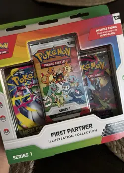 Pokemon TCG First Partner Illustration Collection Series 1 Box 3 Promo Cards - Image 3