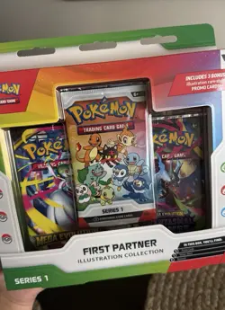 Pokemon TCG First Partner Illustration Collection Series 1 Box 3 Promo Cards - Image 4