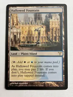 Hallowed Fountain #174 Dissension Normal Rare Card MTG Magic the Gathering - Image 1