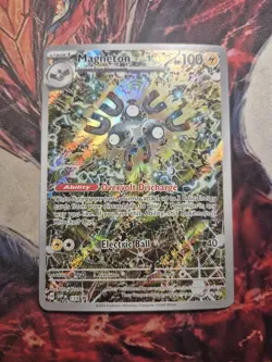 Pokemon Card - Magneton Scarlet & VioletPromo 159 Holo Illustration Rare NM - Image 1