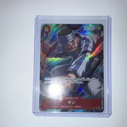 Bandai One Piece CCG Gin OP15-007 Holo Character Card 7000 Power 6 Cost - Image 1