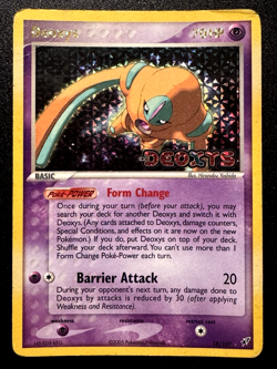 Deoxys 18/107 EX Deoxys Pokemon Card Reverse Holo Foil Rare HP - Image 1