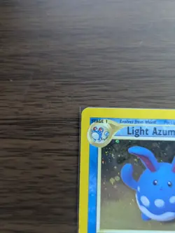 Pokemon TCG Light Azumarill Holo Rare Unlimited Card 13/105 Neo Destiny - Image 2